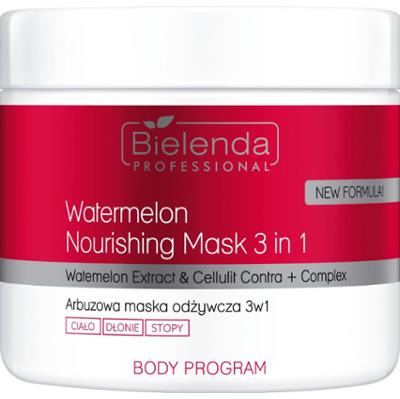 Bielenda Professional Arbuzowa maska odżywcza 3 w 1 z Cellulit Contra+