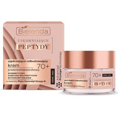 Bielenda Ujędrniająco - odbudowujący krem przeciwzmarszczkowy 70+ dzień / noc