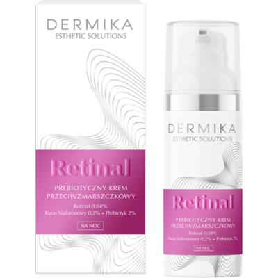 Dermika Prebiotyczny krem przeciwzmarszczkowy na noc z retinalem
