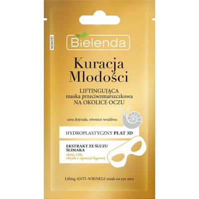 Bielenda Liftingująca maska przeciwzmarszczkowa w płacie na okolice oczu