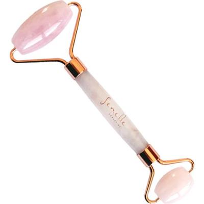 Masażer do twarzy i ciała z kwarcu różowego