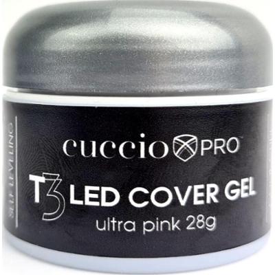 T3 LED Cover Żel Samopoziomujący Ultra Pink 28 g