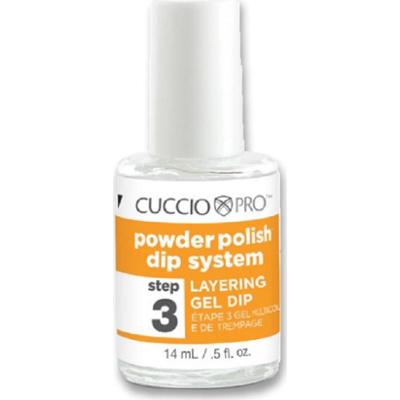 Klej - żel międzywarstwowy do manicure tytanowego 14 ml Dip System krok 3