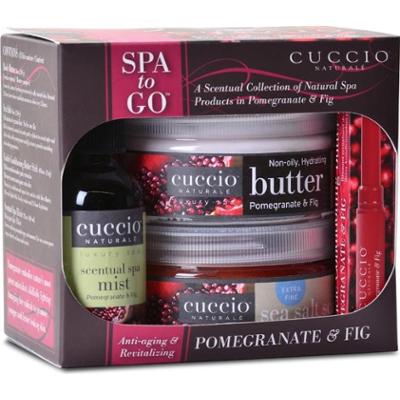 Zestaw SPA TO GO Figa i Granat do pielęgnacji ciała, dłoni i stóp