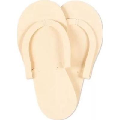 Klapki beżowe do pedicure Premium