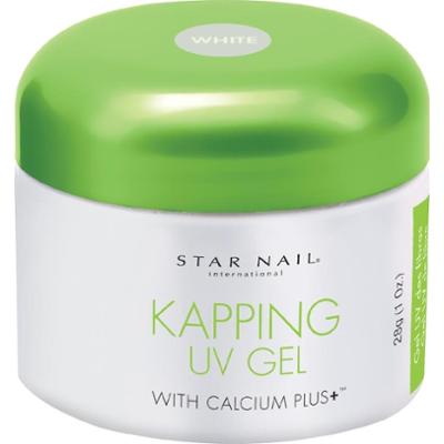 Żel do paznokci z wapniem biały gęsty LED/UV 28 g