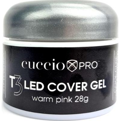 T3 LED Cover Żel Samopoziomujący Warm Pink 28 g
