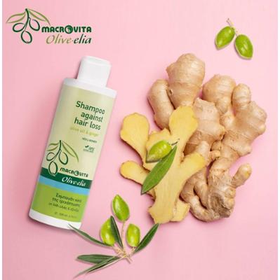 MACROVITA Olive.elia szampon przeciw wypadaniu włosów z bio-oliwą i imbirem 200ml