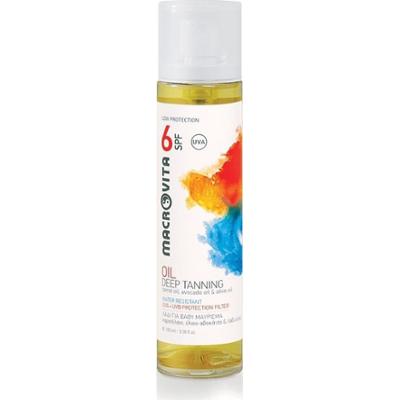 MACROVITA olejek do skóry opalonej SPF6 z bio-oliwą, olejkiem z marchwi i olejkiem awokado 100ml