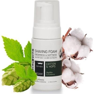 MACROVITA naturalna pianka do golenia z bawełną i chmielem 125ml