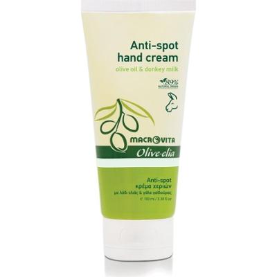 MACROVITA Olive.elia Anti-spot naturalny krem do dłoni niwelujący przebarwienia z bio-oliwą i oślim mlekiem 100ml