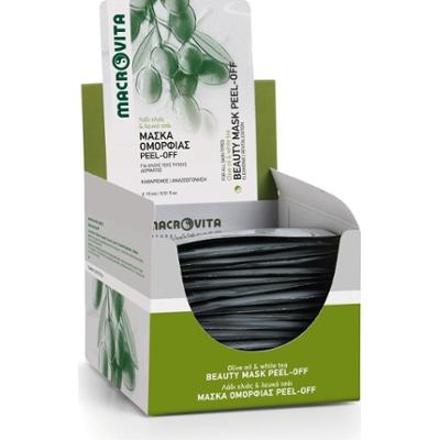 MACROVITA naturalna maseczka oczyszczająca do twarzy z bio-oliwą i białą herbatą 15ml