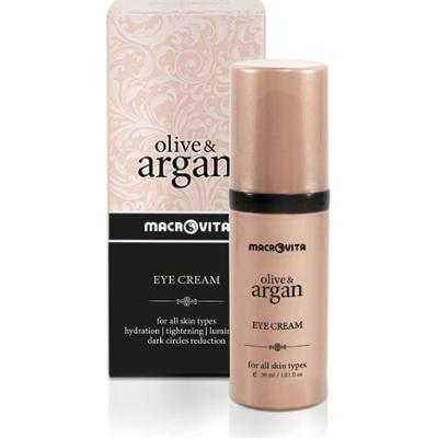 MACROVITA Olive & Argan naturalny krem rozświetlający pod oczy TimeCode™ Formula 30ml