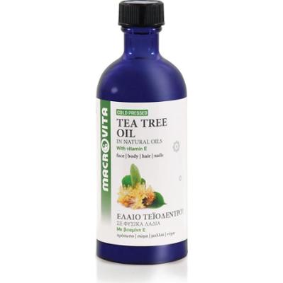 MACROVITA OLEJ Z DRZEWA HERBACIANEGO w naturalnych olejach tłoczony na zimno z witaminą E 100ml