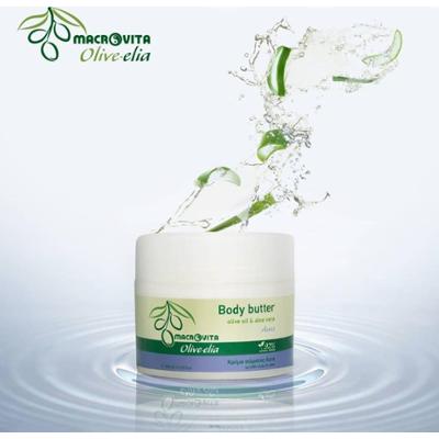 MACROVITA Olive.elia Aura naturalne masło do ciała z bio-oliwą i aloesem 200ml