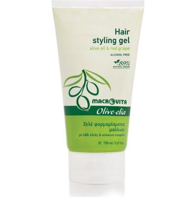 MACROVITA Olive.elia naturalny żel do stylizacji włosów z bio-oliwą i czerwonymi winogronami 150ml