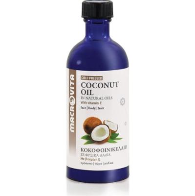 MACROVITA OLEJ KOKOSOWY w naturalnych olejach tłoczony na zimno z witaminą E 100ml
