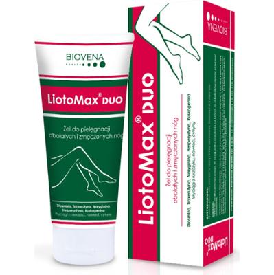 LiotoMax® DUO - żel do pielęgnacji obolałych i zmęczonych nóg 100 g