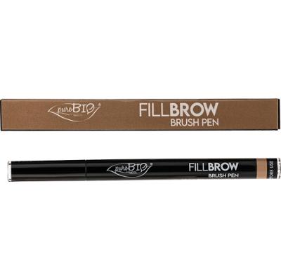 Pisak do brwi w pędzelku