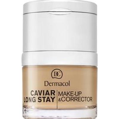 Dermacol Caviar Long Stay Make-Up & Corrector korektor z wyciągiem z kawioru i efektem wygładzającym 2 Fair 30 ml