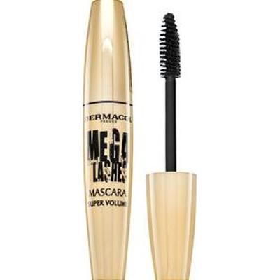 Dermacol Mega Lashes Mascara Super Volume tusz wydłużająca i pogrubiająca rzęsy Black 13 ml