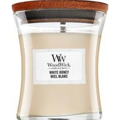 Woodwick White Honey świeca zapachowa 85 g