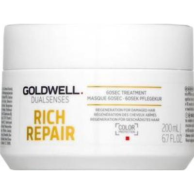 Goldwell Dualsenses Rich Repair 60sec Treatment maska do włosów suchych i zniszczonych 200 ml