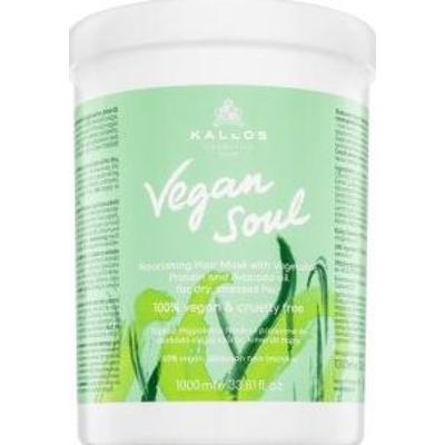 Kallos Vegan Soul Nourishing Hair Mask odżywcza maska do wszystkich rodzajów włosów 1000 ml