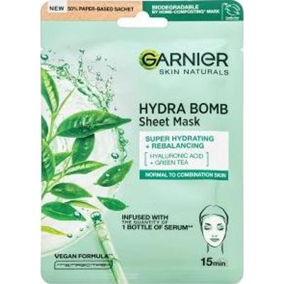 Garnier Skin Naturals Hydra Bomb Sheet Mask maseczka oczyszczająca Super Hydrating + Rebalancing 28 g