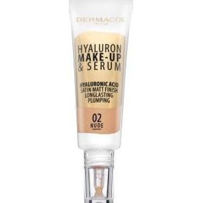 Dermacol Hyaluron Make-up & Serum podkład z kwasem hialuronowym 02 Nude 25 g