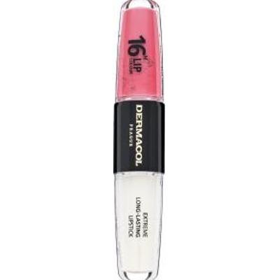 Dermacol 16H Lip Colour Extreme Long-Lasting Lipstick długotrwała pomadka do ust i błyszczyk No. 39 8 ml