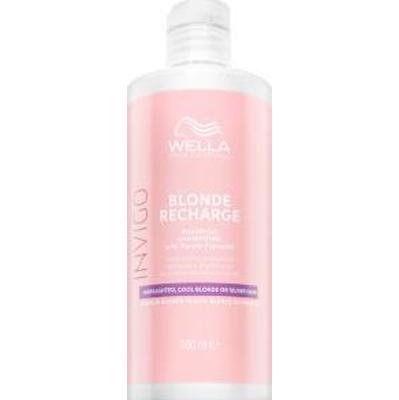 Wella Professionals Invigo Blonde Recharge Shampoo szampon przeciw żółtym tonom 500 ml