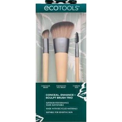 EcoTools New Natural Conceal, Enhance + Sculpt Trio zestaw pędzli