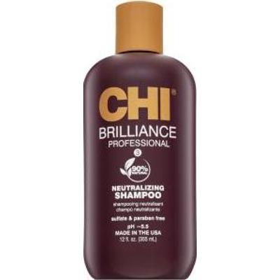 CHI Deep Brilliance Olive & Monoi Neutralizing Shampoo szampon oczyszczający o działaniu nawilżającym 355 ml