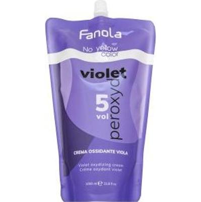 Fanola No Yellow Color Violet Peroxyde emulsja aktywująca o działaniu neutralizującym żółte odcienie 1,5% 5 Vol. 1000 ml
