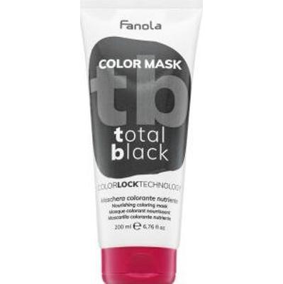 Fanola Color Mask odżywcza maska koloryzująca dla ożywienia koloru Total Black 200 ml