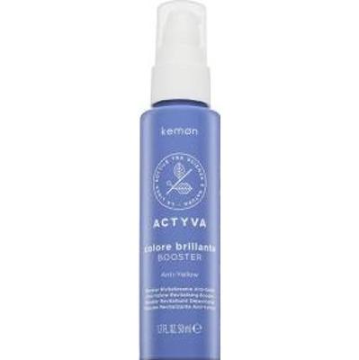 Kemon Actyva Colore Brillante Anti-Yellow Booster pielęgnacja bez spłukiwania o działaniu neutralizującym żółte odcienie 50 ml
