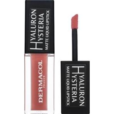Dermacol Hyaluron Hysteria Matte Liquid Lipstick szminka w płynie z formułą matującą No.02 4,5 ml
