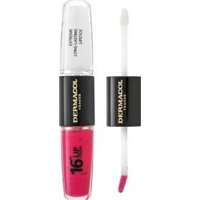 Dermacol 16H Lip Colour Extreme Long-Lasting Lipstick długotrwała pomadka do ust i błyszczyk No. 18 8 ml