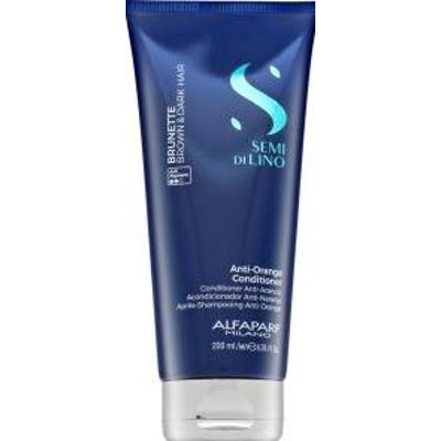 Alfaparf Milano Semi Di Lino Brunette Anti-Orange Conditioner odżywka tonizująca do brązowych odcieni 200 ml