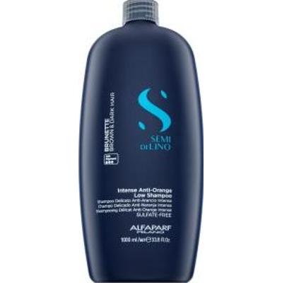 Alfaparf Milano Semi Di Lino Brunette Anti-Orange Low Shampoo szampon neutralizujący do brązowych odcieni 1000 ml