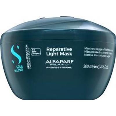 Alfaparf Milano Semi Di Lino Reconstruction Reparative Light Mask maska o działaniu regenerującym 200 ml