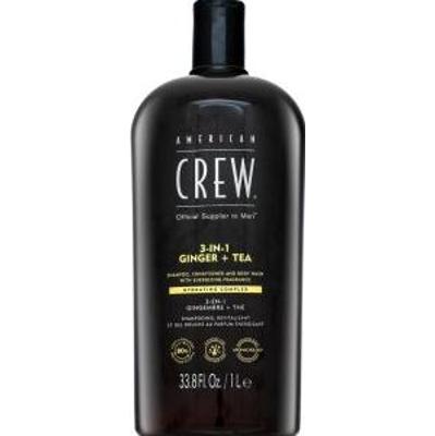 American Crew 3-in-1 Ginger + Tea szampon, odżywka i żel pod prysznic 1000 ml