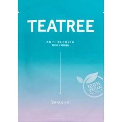 Barulab The Clean Vegan maska nawilżająca w płacie Mask Tea Tree 23 g