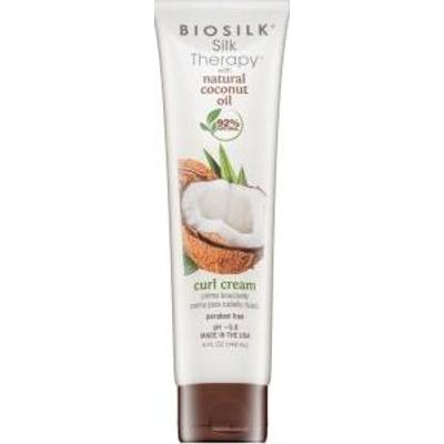 BioSilk Silk Therapy Curl Cream krem do stylizacji do podkreślenia fal i loków 148 ml