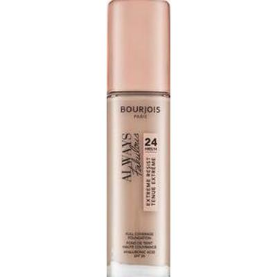 Bourjois Always Fabulous 24HRS Extreme Resist Foundation podkład w płynie do ujednolicenia kolorytu skóry 100 Rose Ivory 30 ml