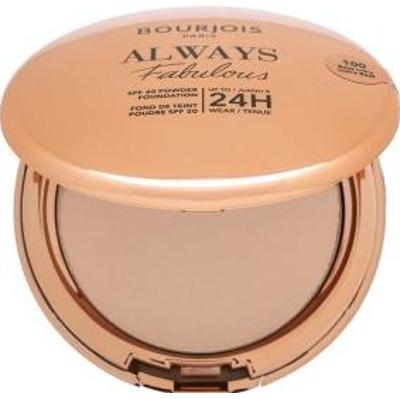 Bourjois Always Fabulous SPF 20 Powder Foundation podkład w pudrze z formułą matującą 100 7 g
