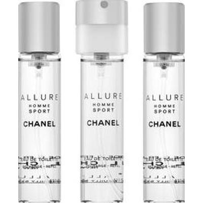 Chanel Allure Homme Sport woda toaletowa dla mężczyzn 3 x 20 ml