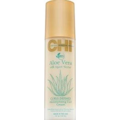 CHI Aloe Vera Curls Defined Moisturizing Curl Cream krem do stylizacji dla uzyskania doskonałych fal 147 ml