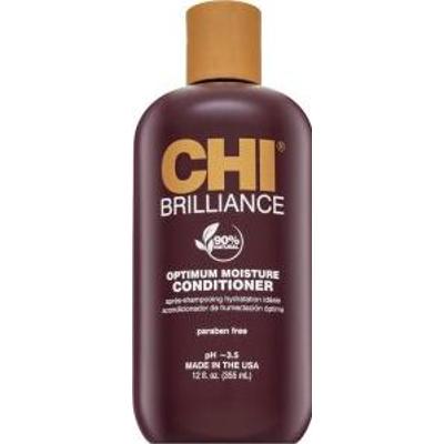 CHI Deep Brilliance Olive & Monoi Optimum Moisture Conditioner odżywka dla nawilżenia włosów 355 ml